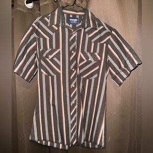 Wrangler short sleeve pearl snap